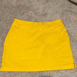 Women’s Electric Yellow Loudmouth Golf Skort